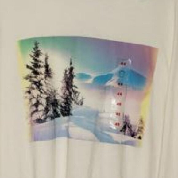 Old Navy Graphic Tee Light Yellow 4X Plus Size - Picture 3 of 5